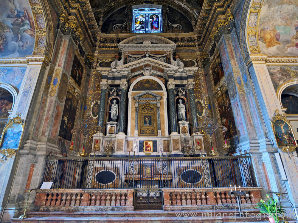 Milan (Italy) - Chapel of Our Lady of Sorrows in the Church of Sant'Alessandro in Zebedia